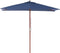 Beliani FLAMENCO - Parasol - Blauw - Kunststof