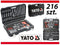 YATO YT-38841 - Dopsleutelset met ratel - 216-delig - Zwart