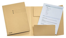 Dossiermap esselte manilla 3-klep gems