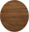 Tafelblad teak rond 5 cm