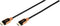 Vivanco HDMI Aansluitkabel HDMI-A stekker, HDMI-A stekker 2.00 m Zwart, Oranje 42959 Audio Return Channel (ARC), High Speed HDMI met ethernet, Rond, Ultra