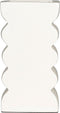 Zuiver Curves Vaas L - Aluminium - Waterbestendig - Shiny Beige