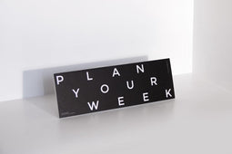 Octagon Plan Your Week Desk