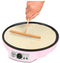 Bestron ASW602 - Crepe Maker - Ø 30cm met antiaanbaklaag en indicatielampje - Roze