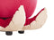 OCTOPUS - Hocker - Rood - Fluweel