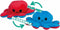 Octopus Knuffel Pluche Omkeerbaar, 19cm