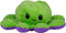 Octopus Knuffel Pluche Omkeerbaar, 19cm