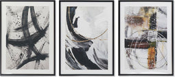 Schilderij DKD Home Decor Abstract (50 x 3 x 70 cm) (3 Stuks) (12 Stuks)
