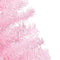 vidaXL - Kunstkerstboom - met - verlichting - en - kerstballen - 150 - cm - PVC - roze
