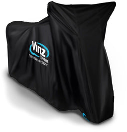 VINZ - Motorhoes/Scooterhoes - 210D Oxford Waterdicht - Inclusief Opbergtas - Maat XL - Zwart