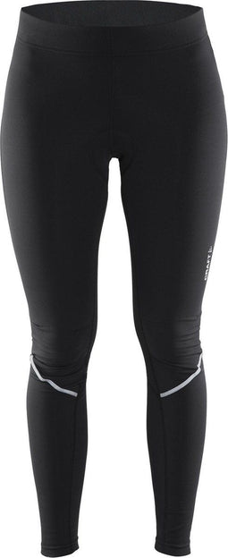 CRAFT Velo Thermal Lady Tight - Lange broek - 360° reflecterende elementen - Zwart M