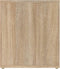 vidaXL - Tv-meubel - 100x35x40 - cm - bewerkt - hout - sonoma - eikenkleurig