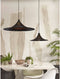 GOOD&MOJO Hanglamp Borabora - Rotan Zwart - Ø70cm - - Hanglampen Eetkamer, Slaapkamer, Woonkamer