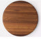 HOCHO Kubo - Ronde Snijplank - Thermo Essen Ø 220x15 mm - Donker hout