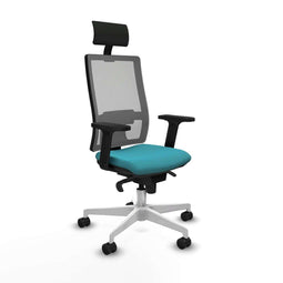 Bureaustoel met hoofdsteun Piqueras y Crespo 2D026N1 Turkoois