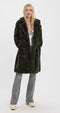 VERO MODA VMSUIELLY - Dames Jas - Faux Fur met kraag en zakken - Kleur Boos
