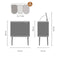 Brabantia Bo Touch Bin - Prullenbak - 3 x 11 liter - Afvalscheiding - Matt Steel Fingerprint Proof