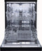 Everglades EVDW5108B - Vrijstaande Vaatwasser - E Klasse - 12 couverts - Zwart