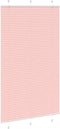 vidaXL - Plissé - rolgordijn - 120x200cm - stofbreedte - 119,4cm - polyester - roze