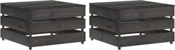 vidaXL - Tuintafels - 2 - st - pallet - geïmpregneerd - grenenhout