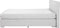 ADMIRAL - Boxspringbed - Lichtgrijs - 180 x 200 cm - Polyester