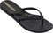 Ipanema Bossa Slippers - Dames - Flexpand - Zwart - Maat 38