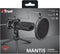 Trust GXT 232 Mantis - USB-microfoon - Schokdemping en popfilter - Zwart