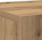 vidaXL - Dressoir - met - 3 - Deuren - Artisan - Eikenhout - 90x34x80 - cm - Gelaagd - Hout