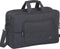 Rivacase 8455 - Schoudertas voor 17.3 Inch notebook - Extra vakken voor tablet en documenten - Zwart
