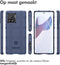 iMoshion Hoesje Geschikt voor Motorola Edge 30 Ultra Hoesje Siliconen - iMoshion Rugged Shield Backcover - Blauw