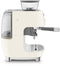 Smeg EGF03CREU - Espressomachine met bonenmaler - 19 bar druk - Crème