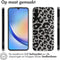 iMoshion Hoesje Geschikt voor Samsung Galaxy A34 (5G) Hoesje Siliconen - iMoshion Design hoesje - Meerkleurig / Leopard Transparent