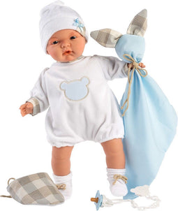 Babypop Llorens Joel Pelele Stof (38 cm)