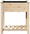vidaXL - Tuinbak - met - Plank - 71x37x76 - cm - Massief - Vurenhout