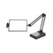 Able2 Vergrootglas op Standaard - 2x Vergroting - Draaibare Arm - 19,5 x 13 x 4,5 cm