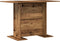 vidaXL - Eettafel - Oud - Hout - 110x60x75 - cm - Bewerkt - Hout