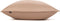 Zohome Kussensloop Satinado - Kussenhoes van 60x70 cm - Set van 2 stuks - 100% Katoen-Satijn - Bruin