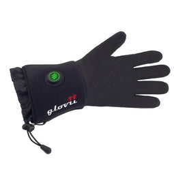 Glovii - Verwarmbare universele handschoenen - Maat S/M - Zwart