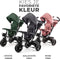 Kinderkraft AVEO - Driewieler - Draaibare zitting - Inklapbaar - Roze