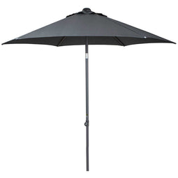 Rhino Lugo Parasol - Ø200 cm - Kantelbaar en in hoogte verstelbaar - Grijs