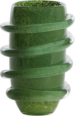 Odate vaas Ø16,5x25 cm - glas groen
