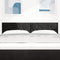 vidaXL - Hoofdbord - in - Diamant - Blokken - Design - Zwart - 160 - cm - van - Fluweel