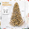 Coast 240 cm Kunstkerstboom - Sneeuw & Verlichting - 460 Warmwitte LED's - Groen/Wit