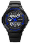 West Watches Model Storm - Kinderhorloge - Analoog Digitaal - Shockproof - Blauw - Ø 41 mm
