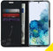 Accezz Galaxy S20 - Flip cover - Krasbestendig Schokbestendig - Zwart