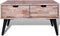 vidaXL - Salontafel - met - 4 - lades - gerecycled - teakhout