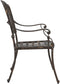 vidaXL - Tuinstoelen - 2 - stuks - in - bronzen - gietaluminium