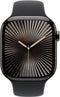 Apple Watch Series 10 - Smartwatch - GPS + Cellular - 42mm - Titanium - Grijs (Zwart)