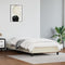 vidaXL - Bedframe - kunstleer - crèmekleurig - 80x200 - cm