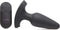 XR Brands Laser Fuck Me - Butt Plug met Afstandsbediening - Medium black
